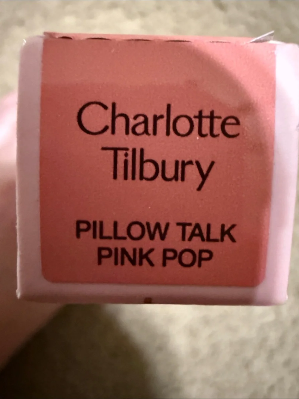 Charlotte Tilbury Pillow Talk Pink Pop Creamy Pink Blush